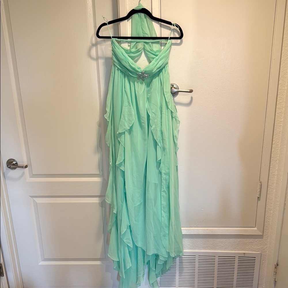 NWT Nana Jacqueline Mariah Dress in Green - Picture 3 of 11